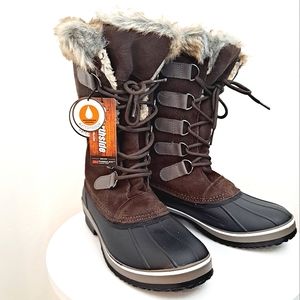 Northside Kathmandu faux fur trim boots